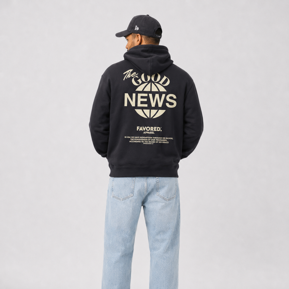 FAVORED. Good News Hoodie
