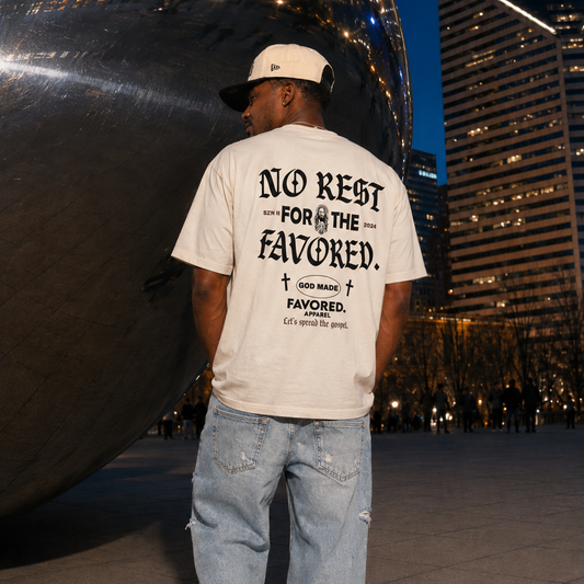 No Rest For The Favored. Tee