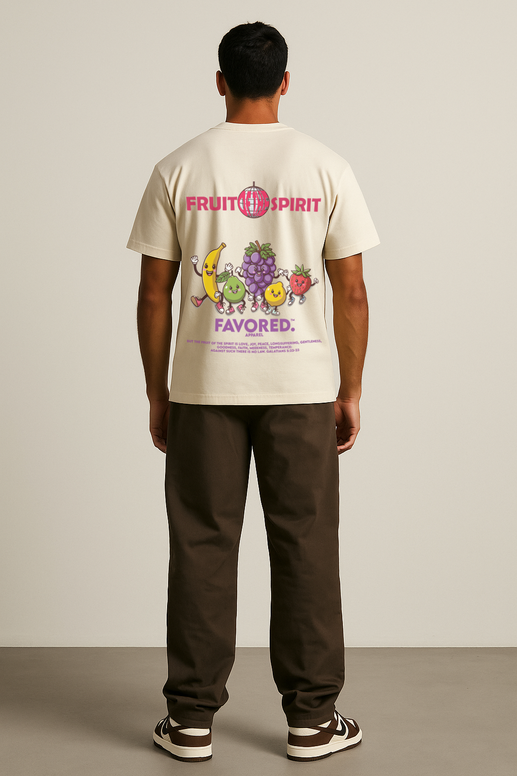 FAVORED. Fruit Of The Spirit T-Shirt